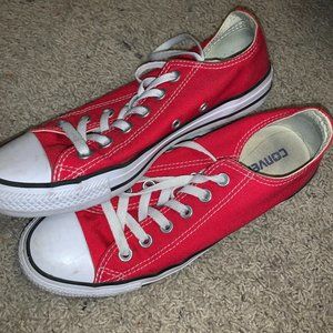 Red converse